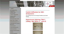 Desktop Screenshot of ams-katalysatoren.net